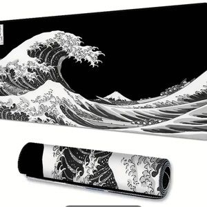 Sea Wave Large Gaming mouse pad